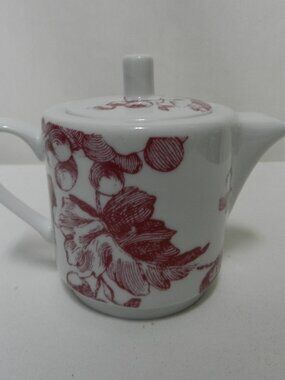 Rosanna mauve Floral small teapot lid handle spout ceramic flower tea pot